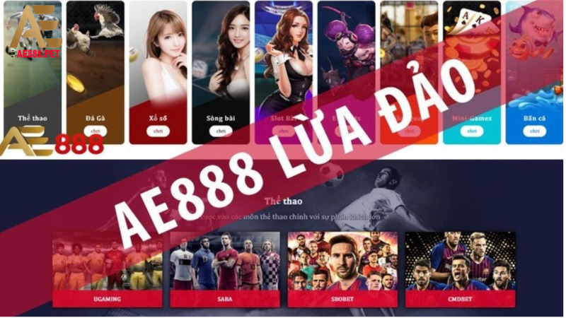 Chơi casino AE888 có phải lừa đảo không